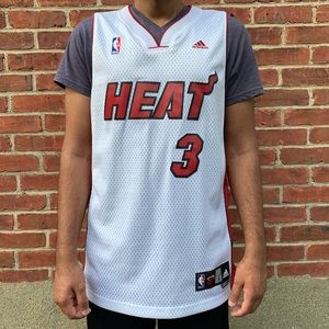 NWOT Adidas Miami Heat Dwyane Wade Jersey